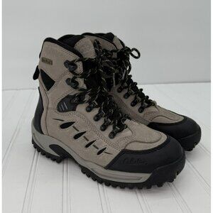 Cabela’s 83-0534 Gray  Thinsulate Dry Plus Suede Hiking Ankle‎ Boots Womens 8